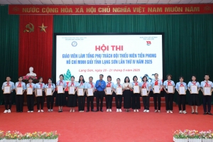 Lạng Sơn: Tổ chức Hội thi giáo viên làm Tổng phụ trách giỏi