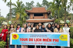 Bắc Ninh đón khoảng hơn 2,4 triệu lượt khách du lịch, tăng 58% so với cùng kỳ