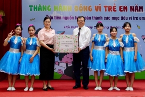 Hải Dương phát động Tháng hành động vì trẻ em năm 2025