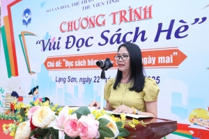 Lạng Sơn: Nhiều hoạt động sôi nổi tại Chương trình “Vui đọc sách hè”