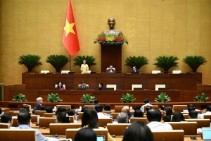 Hôm nay, Quốc hội thảo luận ở tổ 6 nội dung, tại hội trường 7 Luật sửa đổi