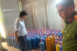 Bắc Giang: Phạt 120 triệu đồng cá nhân kinh doanh trái phép 721kg khí N2O