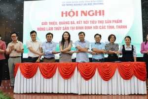 Bình Định kết nối tiêu thụ sản phẩm nông lâm thủy sản với các tỉnh, thành