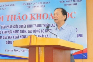Hội thảo khoa học giải pháp giải quyết tình trạng thiếu lao động sản xuất ở khu vực nông thôn