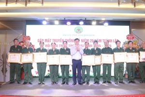 Thái Bình: Hội Cựu thanh niên xung phong gặp mặt truyền thống