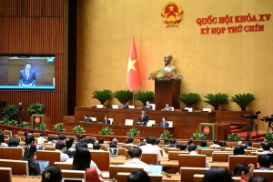 Hôm nay, Quốc hội thảo luận tại hội trường 2 Luật và 2 Nghị quyết
