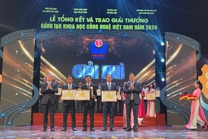 EVNCPC có 5 công trình được trao Giải thưởng Sáng tạo khoa học công nghệ Việt Nam