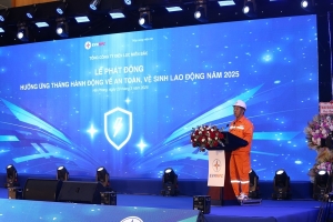 EVNNPC: Phát động tháng hành động về an toàn vệ sinh lao động năm 2025