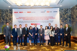 Tập đoàn GELEX hoàn tất giao dịch tài chính quốc tế được bảo lãnh bởi SACE trị giá 79 triệu USD