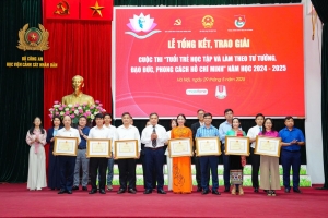 Giáo dục Nam Định tiếp tục được Bộ GD&ĐT tặng Bằng khen trong Cuộc thi học tập và làm theo Bác