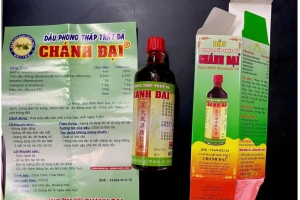 Phát hiện dầu xoa bóp giả ghi nhãn 'Chánh Đại'