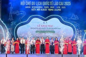 Khai mạc Hội chợ Du lịch Quốc tế Lào Cai năm 2025
