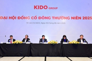KIDO tăng tốc năm 2025: Mục tiêu lợi nhuận tăng 662%, kỳ vọng lớn từ các dự án bất động sản đang “mở khóa” pháp lý