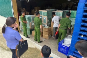 Triệt phá đường dây sản xuất mỹ phẩm trái phép quy mô lớn tại Yên Bái, thu giữ hàng tỷ đồng tang vật