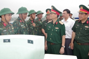 Bộ Tổng Tham mưu kiểm tra kết quả triển khai mệnh lệnh tác chiến phòng không tại tỉnh Thanh Hóa