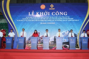 Hà Nam khởi công 3 dự án trọng điểm tại thành phố Phủ Lý