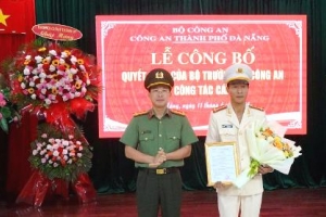 Công an thành phố Đà Nẵng có tân Phó Giám đốc