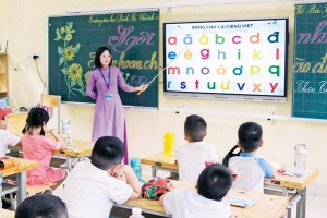 Bắc Giang tăng cường dạy tiếng Việt cho học sinh vùng dân tộc thiểu số