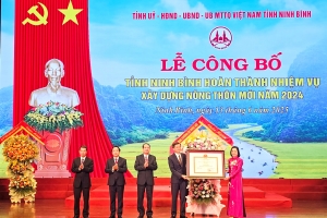 Ninh Bình: Từ vùng đất nông thôn truyền thống đến “điểm sáng” của nông thôn mới kỷ nguyên mới