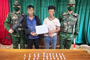 Bộ đội Biên phòng tỉnh Điện Biên liên tiếp triệt phá 2 vụ án ma túy