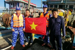 Hải đội 102: Thi đua lập công, hướng tới Đại hội Đại biểu Đảng bộ Vùng Cảnh sát biển 1 lần thứ VI