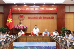 UBND tỉnh Lạng Sơn thảo luận và quyết định nhiều nội dung quan trọng tại phiên họp thường kỳ tháng Sáu