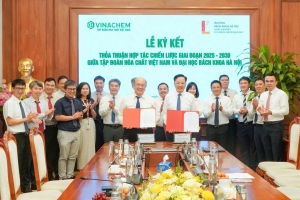 Vinachem ký kết thỏa thuận hợp tác chiến lược với Đại học Bách khoa Hà Nội giai đoạn 2025–2030