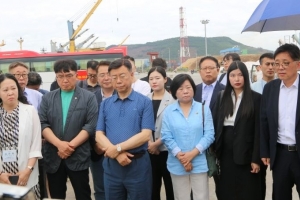 Đoàn công tác TP. Seongnam (Hàn Quốc) thăm và làm việc tại Khu kinh tế Nghi Sơn