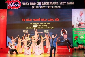 Ấn tượng chương trình nghệ thuật đặc biệt kỷ niệm 100 năm Ngày Báo chí Cách mạng Việt Nam