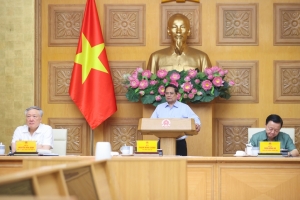 Thủ tướng Phạm Minh Chính chủ trì cuộc họp về triển khai tổ chức chính quyền địa phương 2 cấp từ ngày 1/7