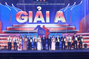 Lễ trao Giải Báo chí Quốc gia lần thứ 19 - năm 2024: Thủ tướng dự và trao giải A cho các tác giả đoạt giải