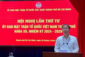 Công bố quyết định thành lập Ủy ban MTTQ Việt Nam TP. Hồ Chí Minh mới