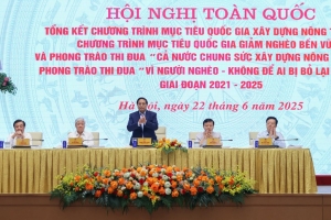 Hội nghị toàn quốc tổng kết 2 chương trình MTQG và 2 phong trào thi đua về xây dựng NTM, giảm nghèo bền vững