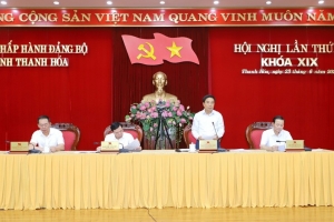 Thanh Hóa kết thúc hoạt động 26 đảng bộ cấp huyện, thành lập 166 đảng bộ xã, phường mới từ ngày 1/7