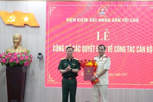 Ông Nguyễn Tiến Hùng giữ chức Viện trưởng Viện Kiểm sát Nhân dân tỉnh Quảng Trị