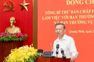 Tổng Bí thư: Sau khi hợp nhất Quảng Trị sẽ trở thành cực tăng trưởng mới tại Bắc Trung Bộ