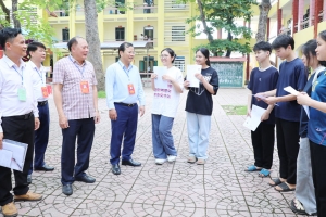 Kỳ thi tốt nghiệp THPT năm 2025 tại Bắc Ninh diễn ra an toàn, nghiêm túc, đúng quy chế