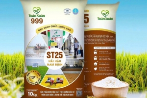 Hai sản phẩm gạo ở Nam Định đạt chuẩn OCOP cấp Quốc gia