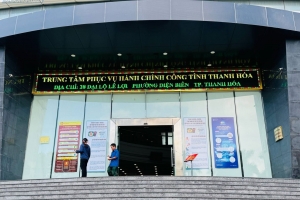 Tổ chức lại Trung tâm Phục vụ Hành chính công tỉnh Thanh Hóa