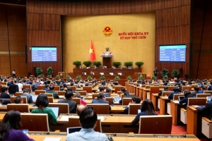 Luật Năng lượng nguyên tử sửa đổi được Quốc hội thông qua với tỷ lệ 92,26%