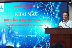 Khai mạc Hội giảng Chuyển đổi số trong giảng dạy năm học 2024-2025