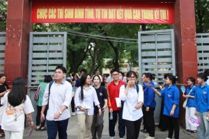 Hà Nội: Hơn 124.000 thí sinh đã hoàn thành kỳ thi tốt nghiệp THPT năm 2025