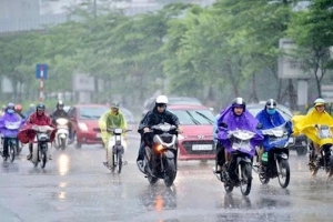 Thời tiết ngày 28/6/2025: Miền Bắc, Hà Nội trời âm u, mưa to cục bộ