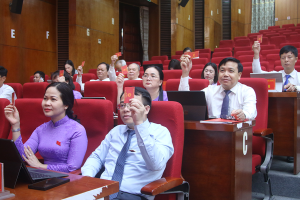 Kỳ họp thứ 29 HĐND tỉnh Bắc Giang thông qua nhiều Nghị quyết quan trọng