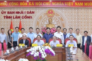 UBND tỉnh Lâm Đồng ký kết hợp đồng xây dựng cao tốc Bảo Lộc - Liên Khương