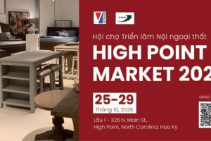 Hỗ trợ lớn cho doanh nghiệp Việt: Tham gia Hội chợ High Point Market tại Mỹ, miễn phí 100% gian hàng
