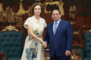 Tổng Giám đốc UNESCO: Sẵn sàng cùng Việt Nam chia sẻ tầm nhìn chiến lược về văn hóa ra thế giới