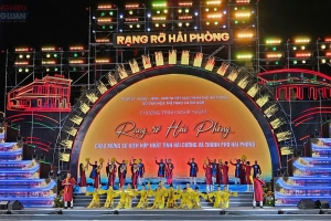 Chương trình nghệ thuật "Rạng rỡ Hải Phòng" chào mừng sự kiện hợp nhất tỉnh Hải Dương và TP. Hải Phòng