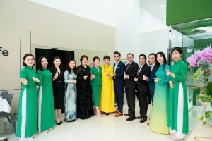 Manulife ra mắt văn phòng hiện đại tại Ecopark, tạo bệ phóng nghề nghiệp tại Hưng Yên