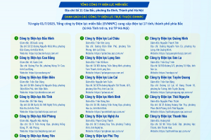 Tổng công ty Điện lực miền Bắc vận hành mô hình 17 Công ty Điện lực cấp tỉnh theo địa giới hành chính mới